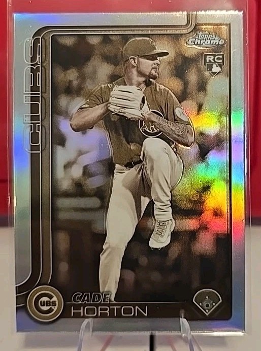 2025 Topps Chrome Update - Cade Horton - Sepia Refractors Rookie #USC63