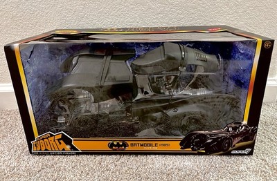 Batmobile (1989) Super Cyborg Action Figure 2024 Super7 New--- DAMAGED BOX