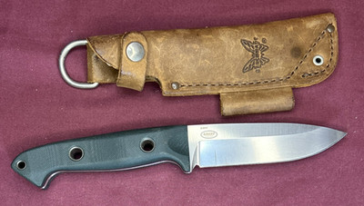 Benchmade 162 Bushcrafter Knife S30V Sibert Design with Sheath