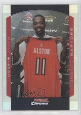 2004-05 Bowman Draft Chrome Refractor 233/300 Rafer Alston #52 0ad