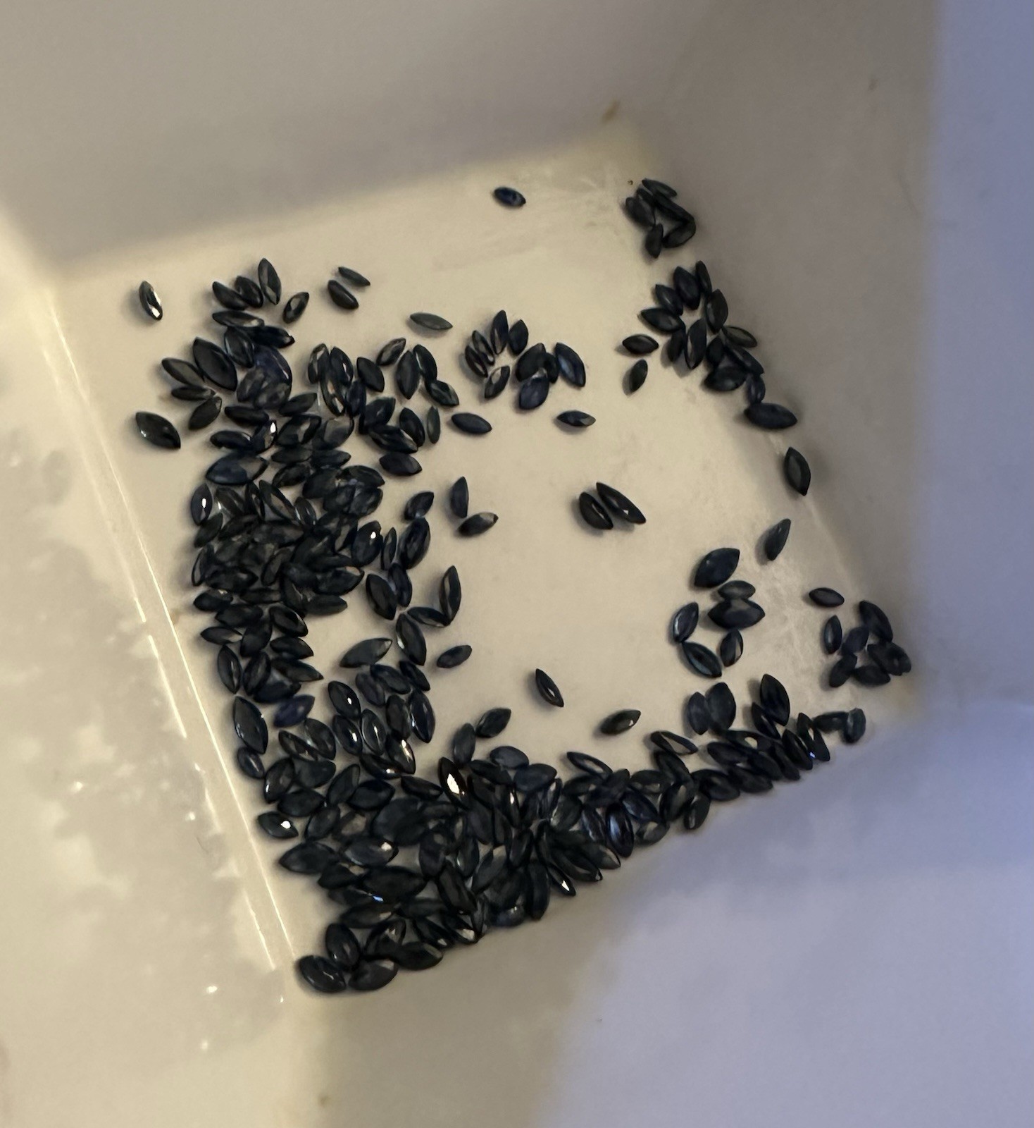 32.95ct  Natural Blue Sapphire 4.8x2.5mm Marquise Cut Loose Gemstone Wholesale