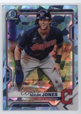2021 Bowman Sapphire Edition Chrome Prospects Aqua Refractor /99 Nolan Jones r9d