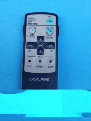 Genuine OEM Alpine RUE-4178 Remote Control Unit
