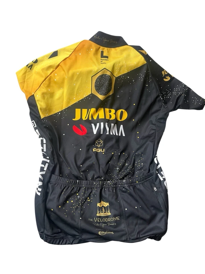 Summer Aero Jersey Race-rider Issued-Visma-Agu-Pro Cycling XL - Image 2 of 2