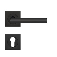 Karcher TüRdrüCker Rosettengarnitur ER28Q Rhodos Quadratisch Kosmos Schwarz