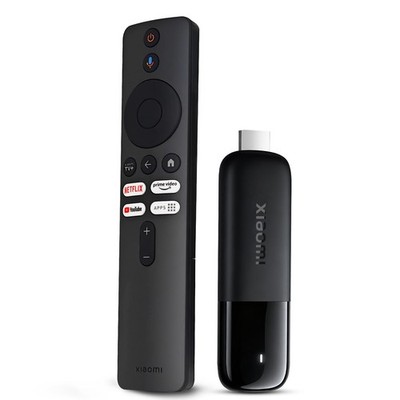 Xiaomi TV Stick 4K (2. Gen), Xiaomi Streaming kompatibel mit Schwarz 