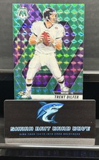 2025 Panini Mosaic Trent Dilfer #98 Green Prizm Ravens