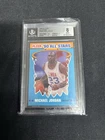 Fleer 1990-91 All-Stars Michael Jordan #5 BGS 8 Graded Basketball Card