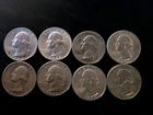 LOT of (8) SILVER WASHINGTON QUARTERS DATES in DESCRIPTION 🤙