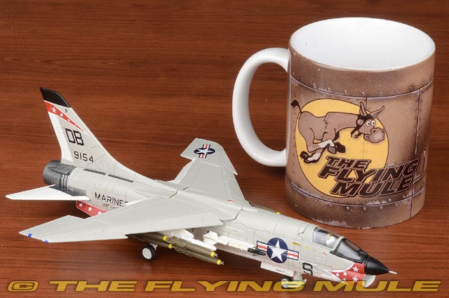CENTURY WINGS 1/72 アメリカ海兵隊 A-6E / F-8E F-8E Crusader 1:72 Diecast Model - Century Wings CW-601482