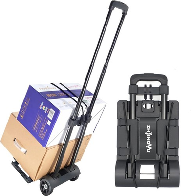 #ad Folding Hand Truck Trolley Dolly Cart Small Medium 2 Wheel Iron $35.33