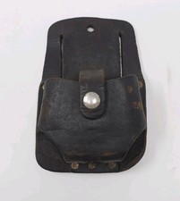 Vintage Craftsman 45818 Top Grain Cowhide Leather Tape Measure Tool Belt Pouch