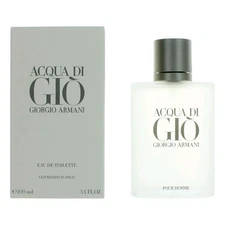 Giorgio Armani Acqua Di Gio, 3.4 oz EDT Spray for Men New Box