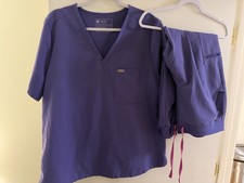 FIGS Technical Collection Scrub Set Amethyst Catarina XXL Zamora joggers XL/P