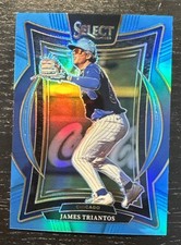 2025 Select Baseball James Triantos Rookie Lt Blue Prizm 94/199 Cubs 💎💎💎