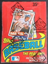 1985 Topps Baseball Wax Box BBCE FASC From A Sealed Case RARE