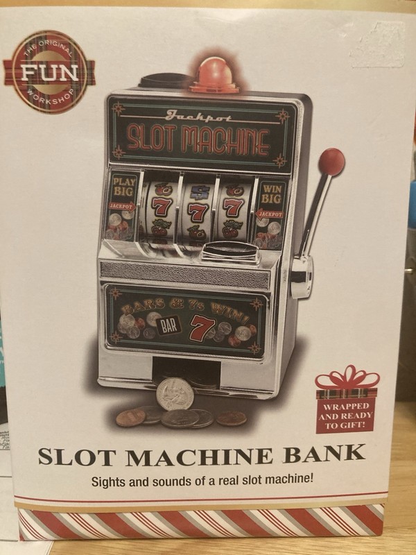 Slot Machine Bank