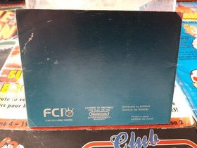 Lunar Pool - Notice de jeu Manuel  Officielle - Nintendo Nes en FRA