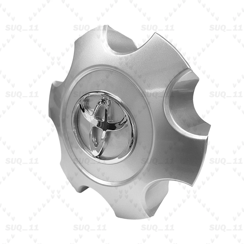 1pc CENTER HUB CAP SILVER 17" WHEEL For Sequoia 2003-2007 / Tundra 2003-2006 Foto 3 de 4