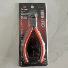FUJIYA Angle Cutting Pliers 125mm 505-125 Made In Japan - New