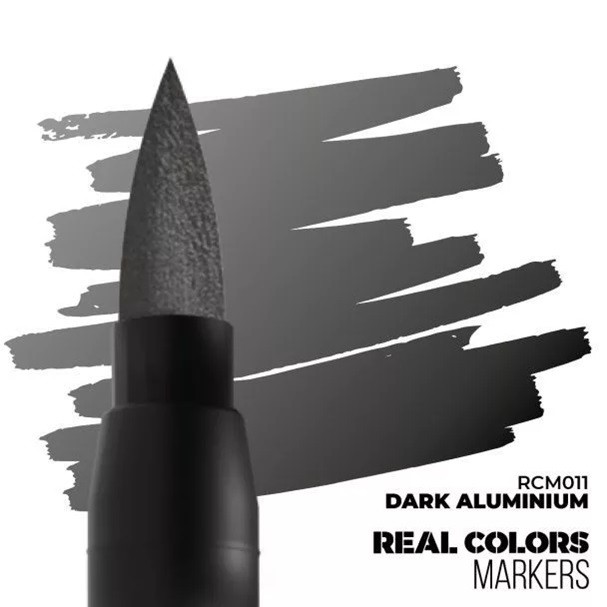 AK Interactive Dark Aluminium Real Colours Acrylic Paint Marker RCM011 - Image 5
