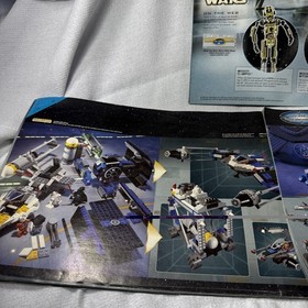 Lego Star Wars Millennium Falcon(7190) Tie(7146) & T/Y (7150) Instruction Books