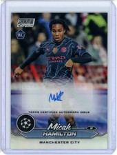 2023-24 STADIUM CLUB CHROME UEFA CLUB COMPETITIONS AUTO MICAH HAMILTON
