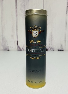Royal Fortune Eau De Toilette Men Natural Spray EDT 3.3 oz New