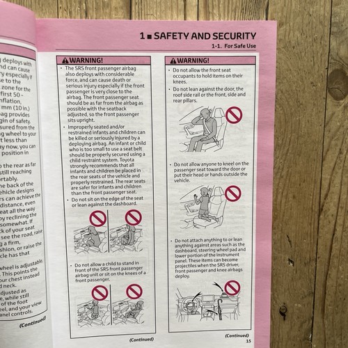 16-22 RAV4 HV OWNERS MANUAL HANDBOOK PACK & WALLET print 2016 Ref19338 - Picture 7 of 23