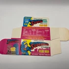 Vintage SUPERMAN VITAMINS KIDS OF STEEL Chewable Vitamins, DC Comic BOX ONLY