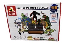 Atari Flashback X Deluxe Retro Console 120 Built-in Games - 2 Wired Controllers