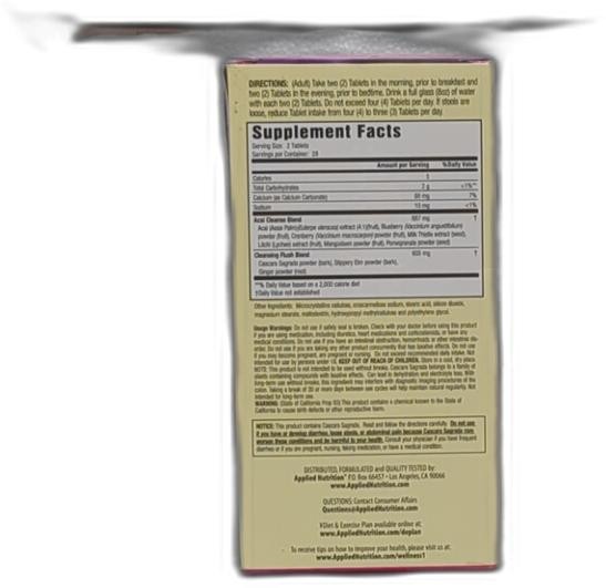 *2026-6-30* Applied Nutrition 14-day Acai Berry Cleanse - 56 Tablets