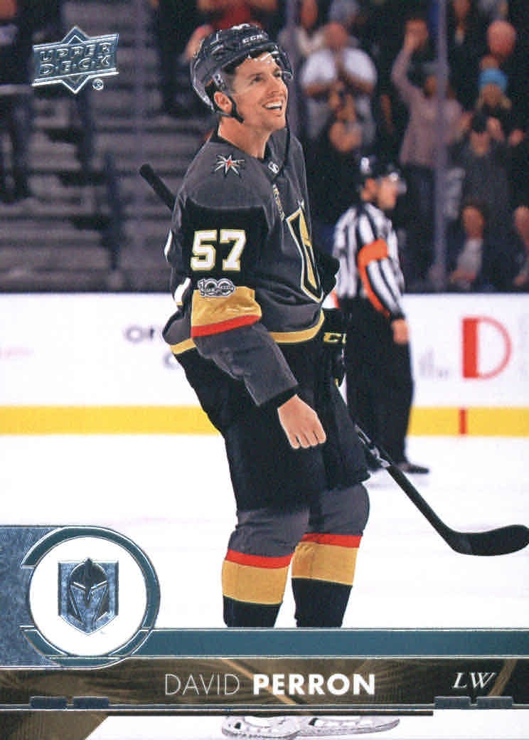 2017-18 Upper Deck #431 David Perron - HKY