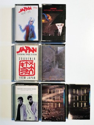 JAPAN, Rain Tree Crow, Dolphin Brothers Seven Original Kassettensammlung. VG+