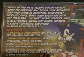 Lot 2 Sega Dreamcast SONIC ADVENTURE-ECCO THE DOLPHIN-DEFENDER FUTURE, Untested