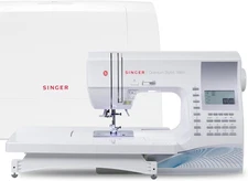 SINGER Quantum Stylist 9960 Computerized Sewing & Quilting Machine with White