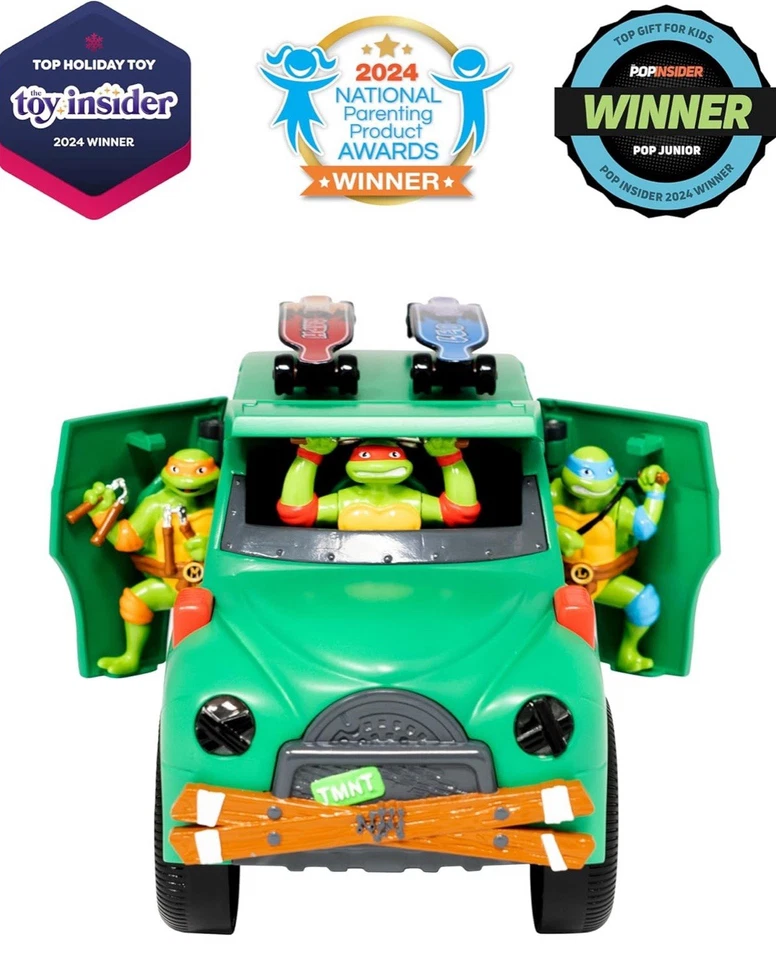 TEENAGE MUTANT NINJA Turtles TMNT Turtle Powered Party Cruiser Classic Auto - Bild 4 von 4
