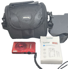 Canon PowerShot ELPH 300 HS / IXUS 220 HS 12.1MP Digital Camera red w/ charger