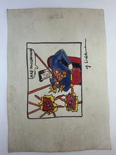 Roy Lichtenstein COA Art Painting Original Drawing Vintage Paper Signed