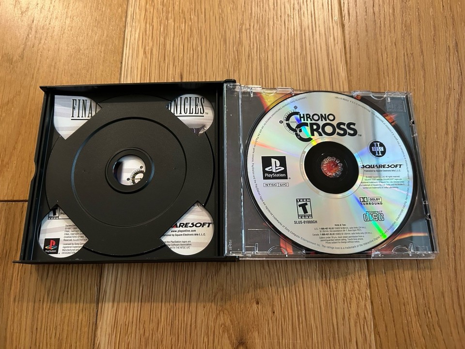 Chrono Cross PS1 NTSC U/C - Comme Neuf, Boîte Et Disque Impeccables - Jeu De Rôle Culte