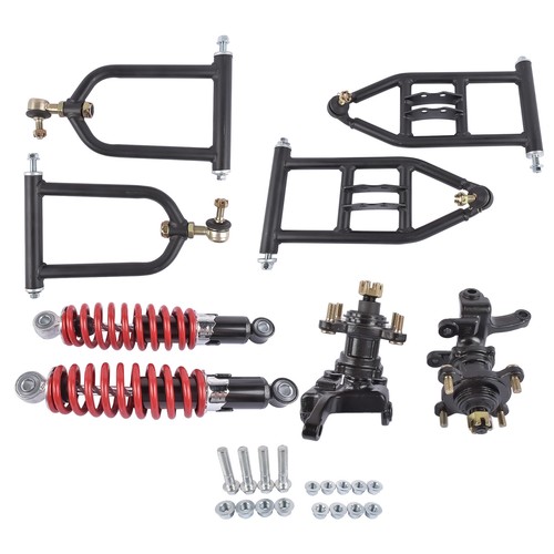 340mm Upper Lower Swingarm& Suspension Shock Kit Fit ATV Quad Bike Buggy Go Kart