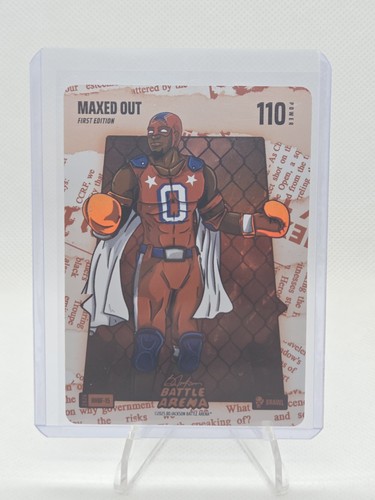 Tyrese Maxey 2026 Bo Jackson Battle Arena Maxed Out RHBF-15 Red Headliners