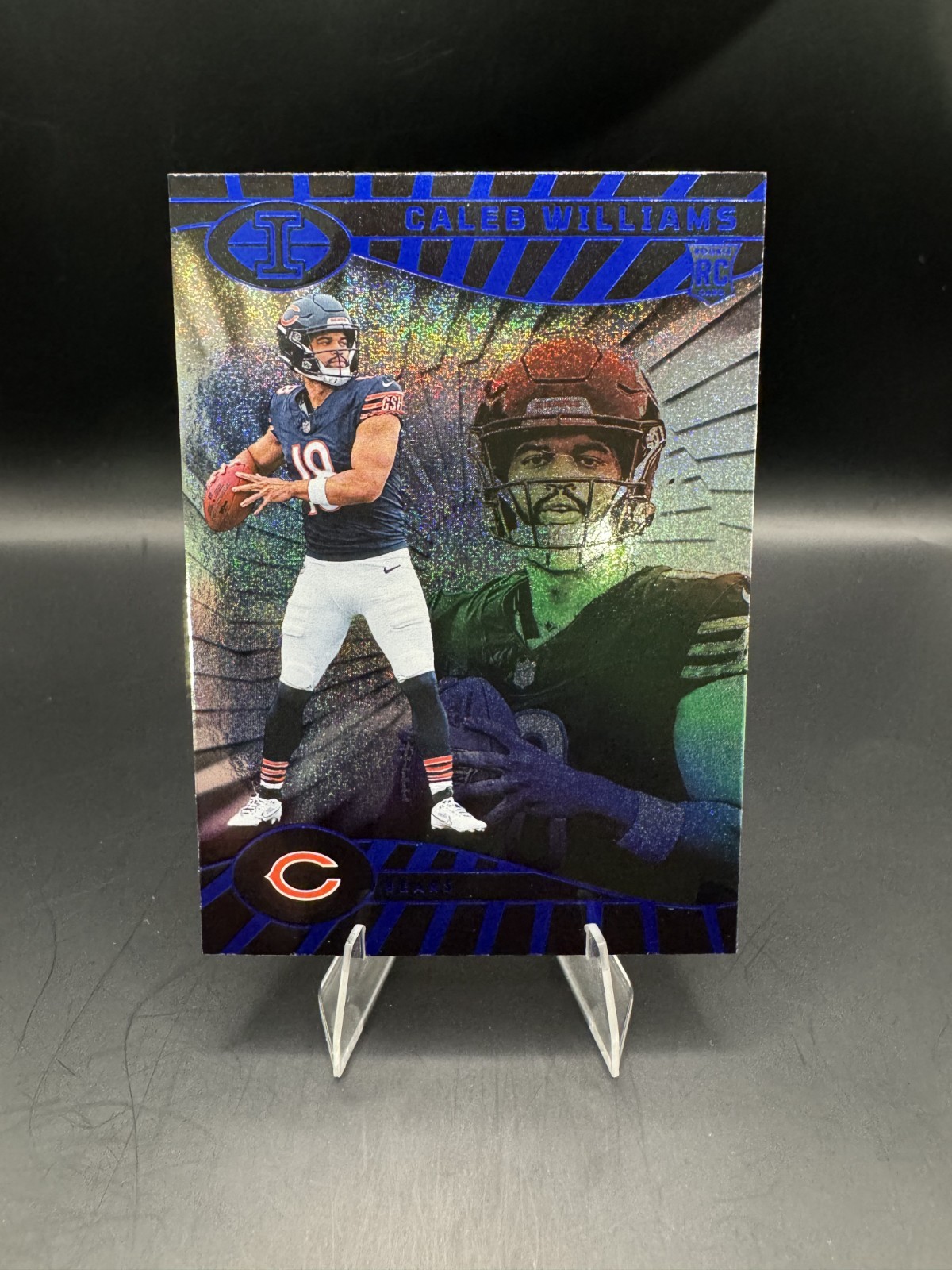 2024 Panini Illusions - Caleb Williams #13 Trophy Collection Dots (RC)