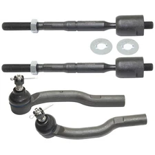 Tie Rod End For 2007-2011 Toyota Camry Front Left and Right Side Inner and Outer