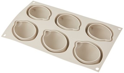 Silikomart Rectangular Baking Pan, Gray, 29,5 x 17,0 x 5,0 cm, Gray 