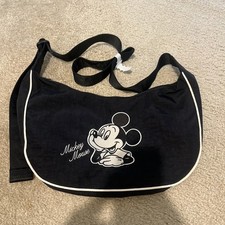 BAGGU Mickey Mouse Medium Nylon Crescent Bag Disney Exclusive NWT