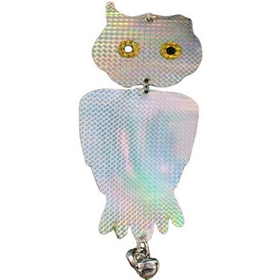 Eulen Bird Repeller Outdoor -Vogelschutzmittel Eulenköder Reflektierender Band
