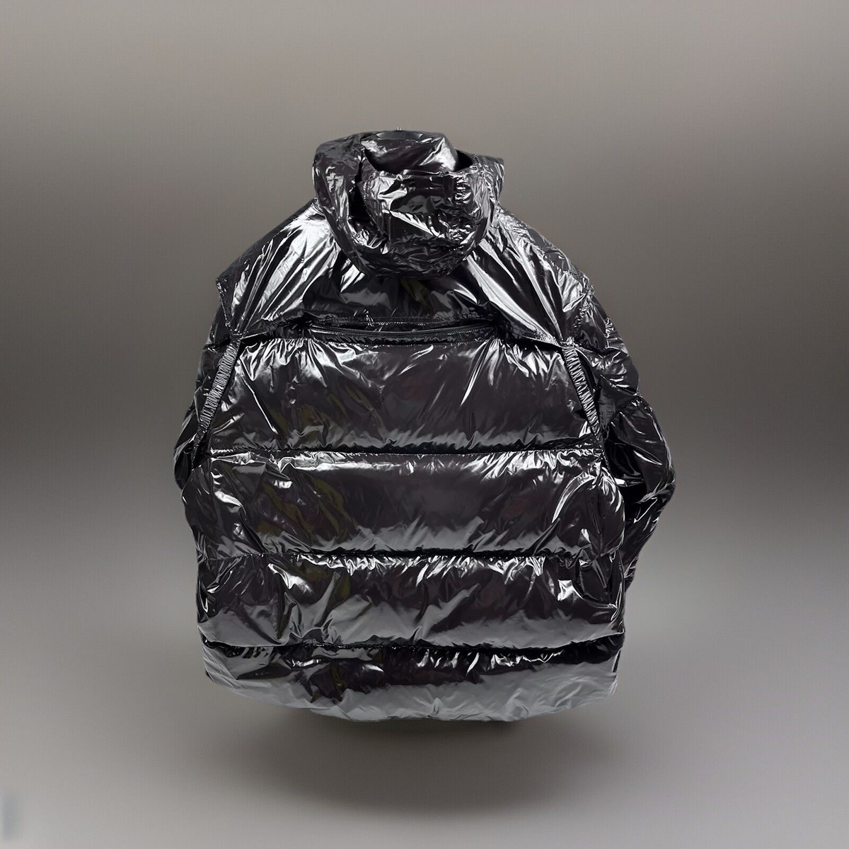 BOTTEGA VENETA Down Shiny Oversized Puffer Jacket Size: L