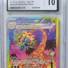Pokemon 2024 SV08 Surging Sparks Alolan Exeggutor ex 242/191 SIR Holo CGC 10 on eBay