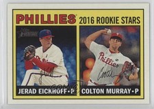 2016 Topps Heritage Rookie Stars Colton Murray Jerad Eickhoff #173 0q5